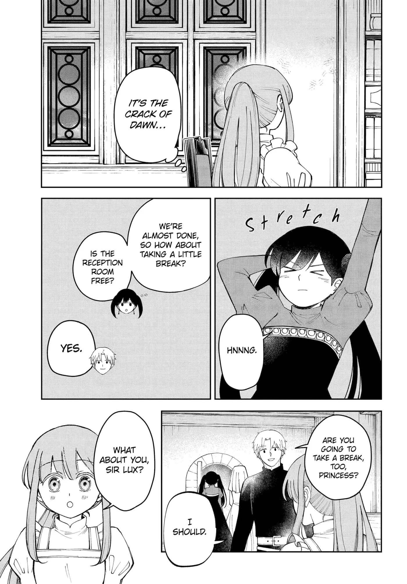 Hinekure Kishi to Fuwafuwa Hime-sama: Kojou-gurashi to Chiisana Ouchi Chapter 19.1 page 5
