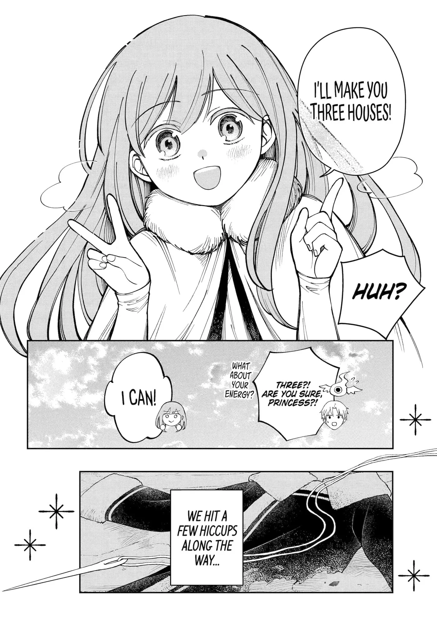 Hinekure Kishi to Fuwafuwa Hime-sama: Kojou-gurashi to Chiisana Ouchi Chapter 19.2 page 14