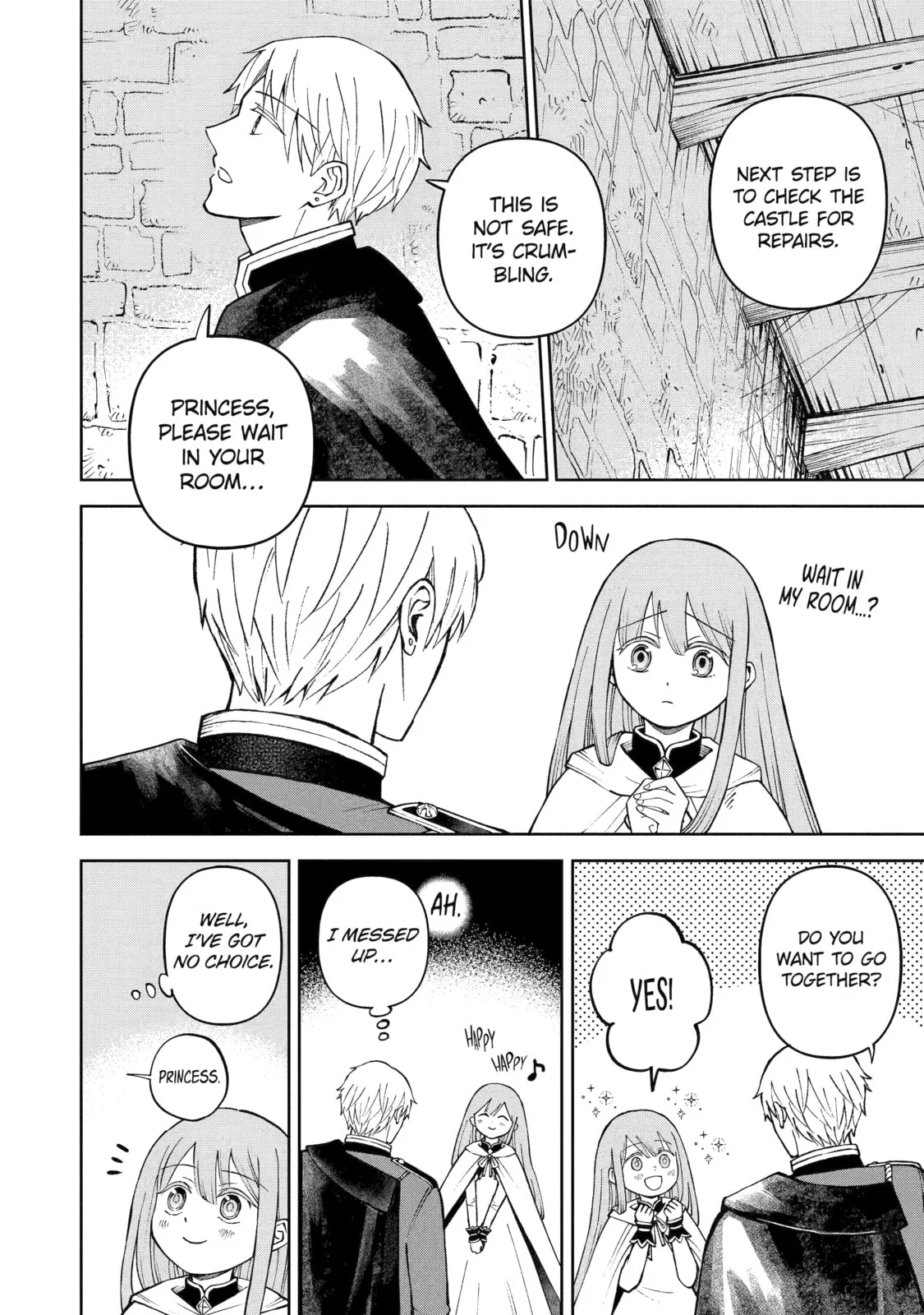 Hinekure Kishi to Fuwafuwa Hime-sama: Kojou-gurashi to Chiisana Ouchi Chapter 2 page 20