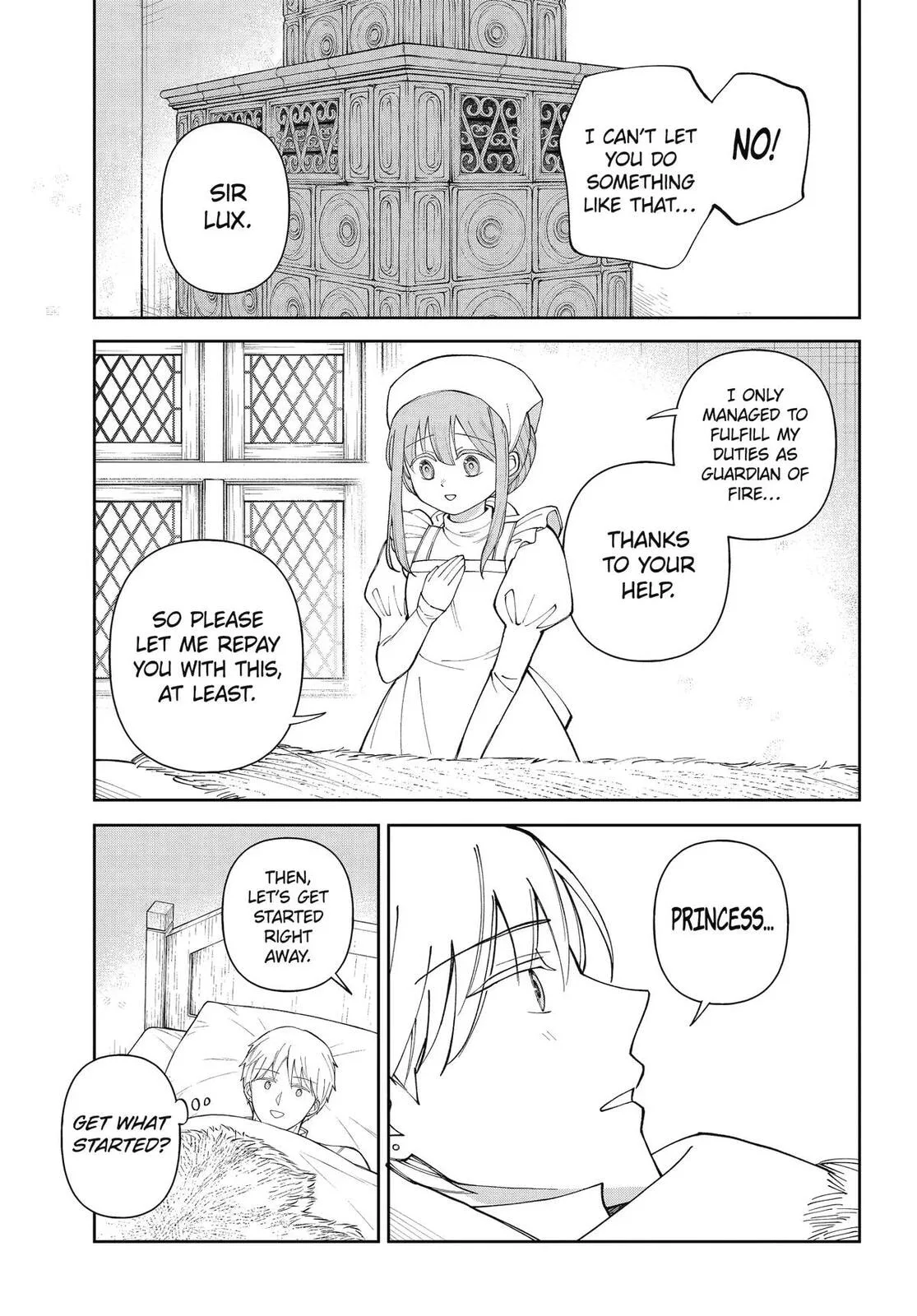 Hinekure Kishi to Fuwafuwa Hime-sama: Kojou-gurashi to Chiisana Ouchi Chapter 20.5 page 9