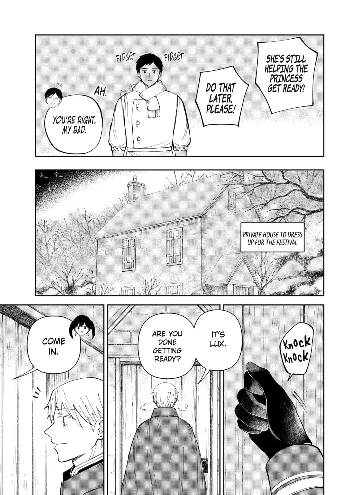 Hinekure Kishi to Fuwafuwa Hime-sama: Kojou-gurashi to Chiisana Ouchi Chapter 20 page 7
