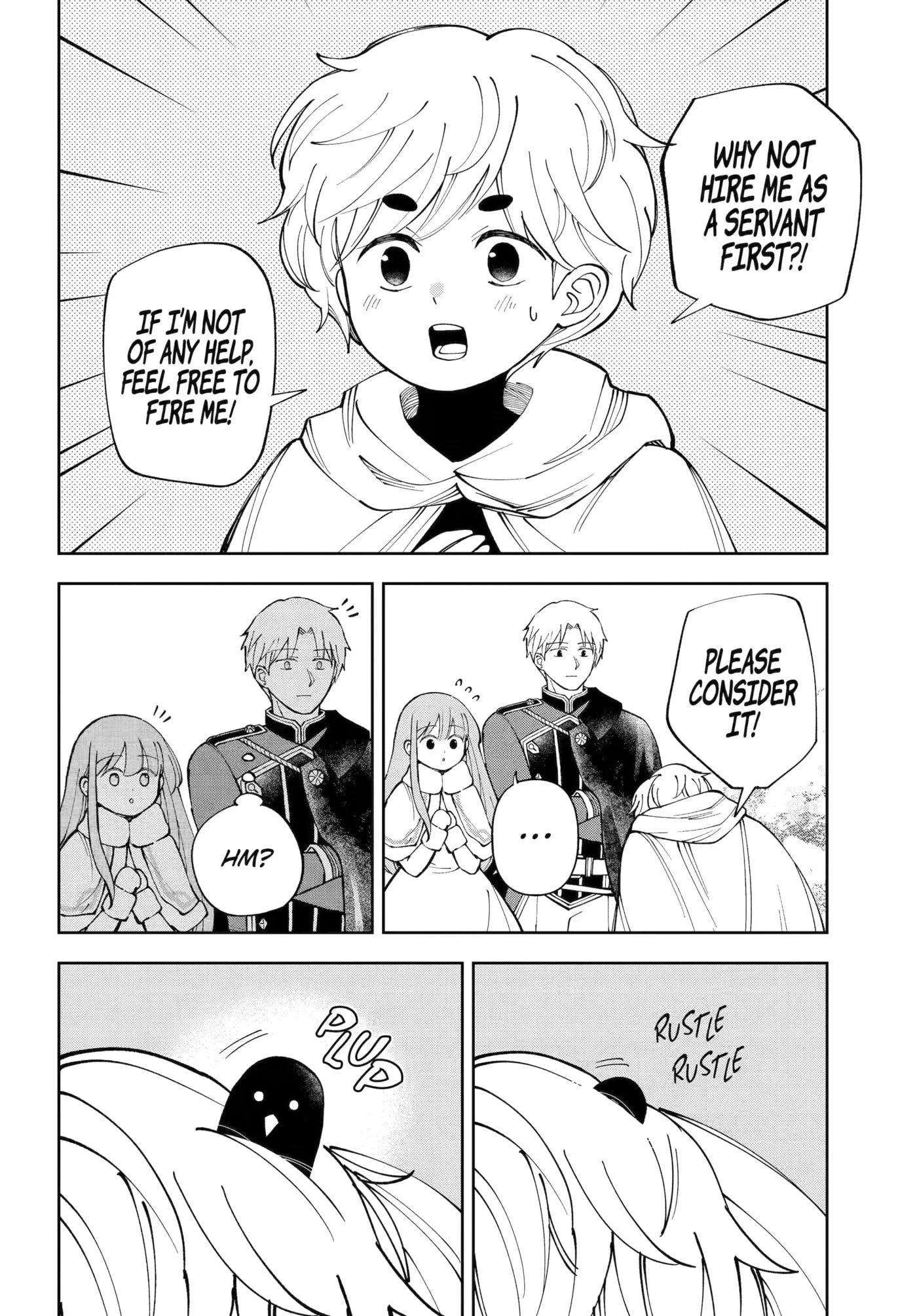 Hinekure Kishi to Fuwafuwa Hime-sama: Kojou-gurashi to Chiisana Ouchi Chapter 21 page 44