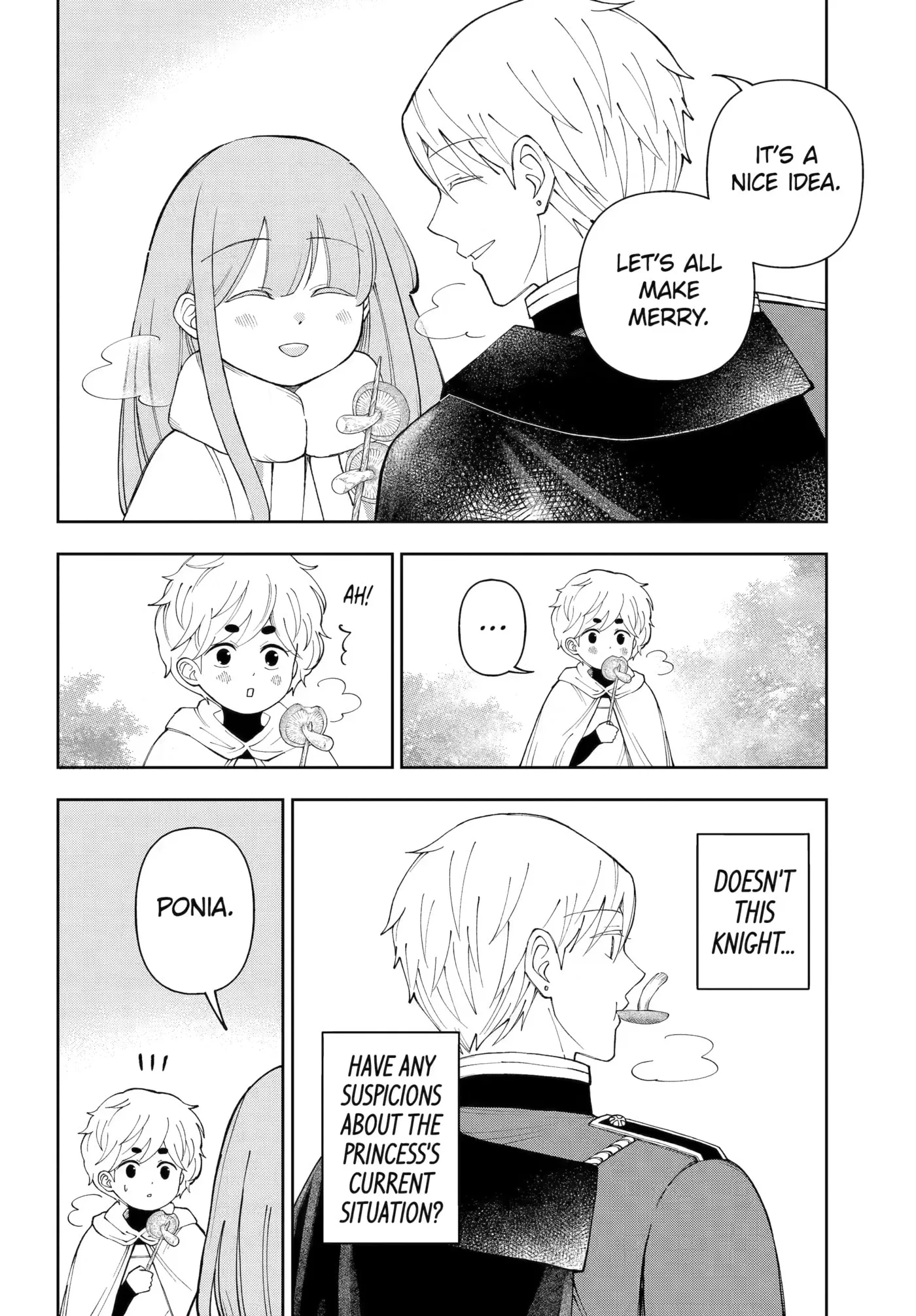 Hinekure Kishi to Fuwafuwa Hime-sama: Kojou-gurashi to Chiisana Ouchi Chapter 22 page 18