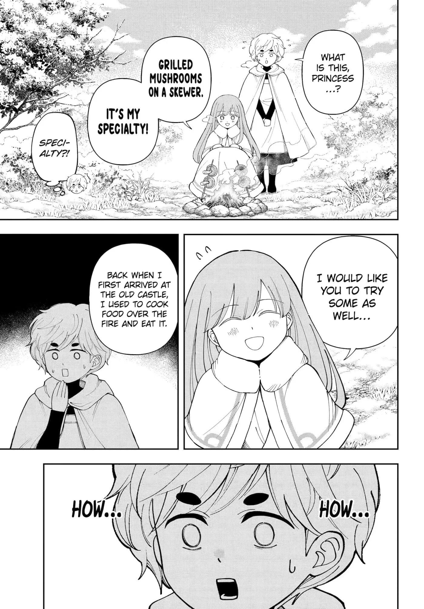 Hinekure Kishi to Fuwafuwa Hime-sama: Kojou-gurashi to Chiisana Ouchi Chapter 22 page 11