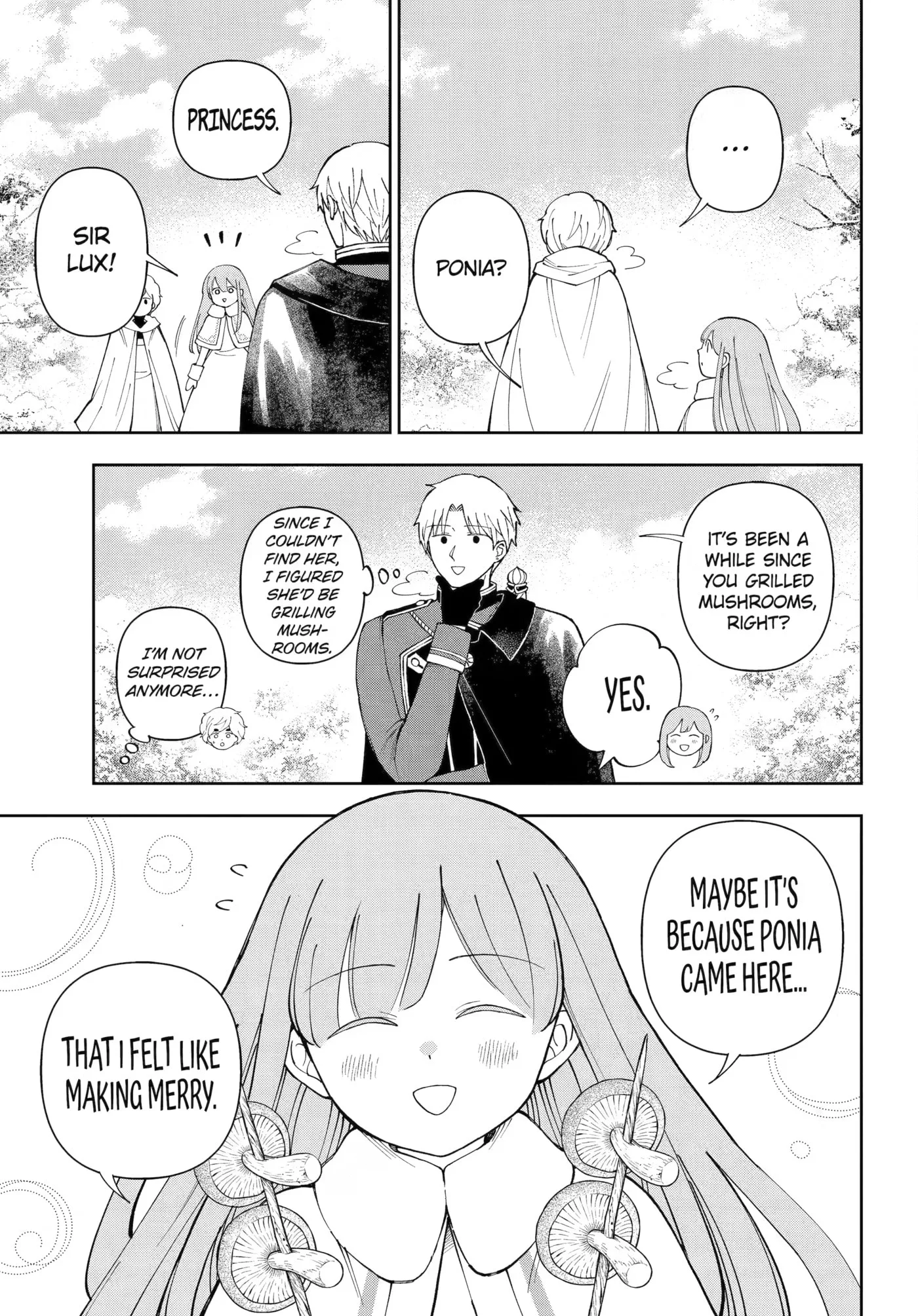 Hinekure Kishi to Fuwafuwa Hime-sama: Kojou-gurashi to Chiisana Ouchi Chapter 22 page 17