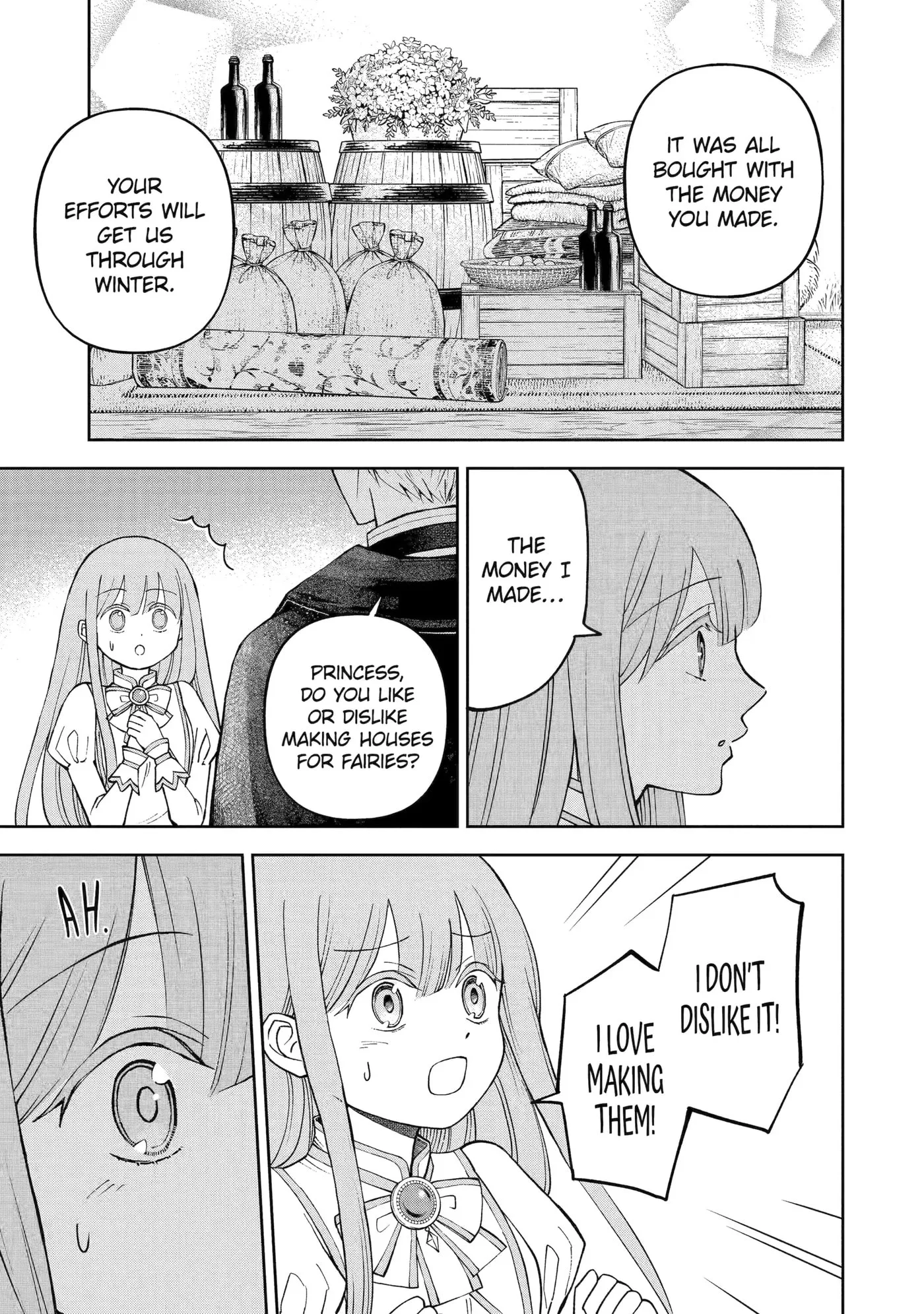 Hinekure Kishi to Fuwafuwa Hime-sama: Kojou-gurashi to Chiisana Ouchi Chapter 3.3 page 11