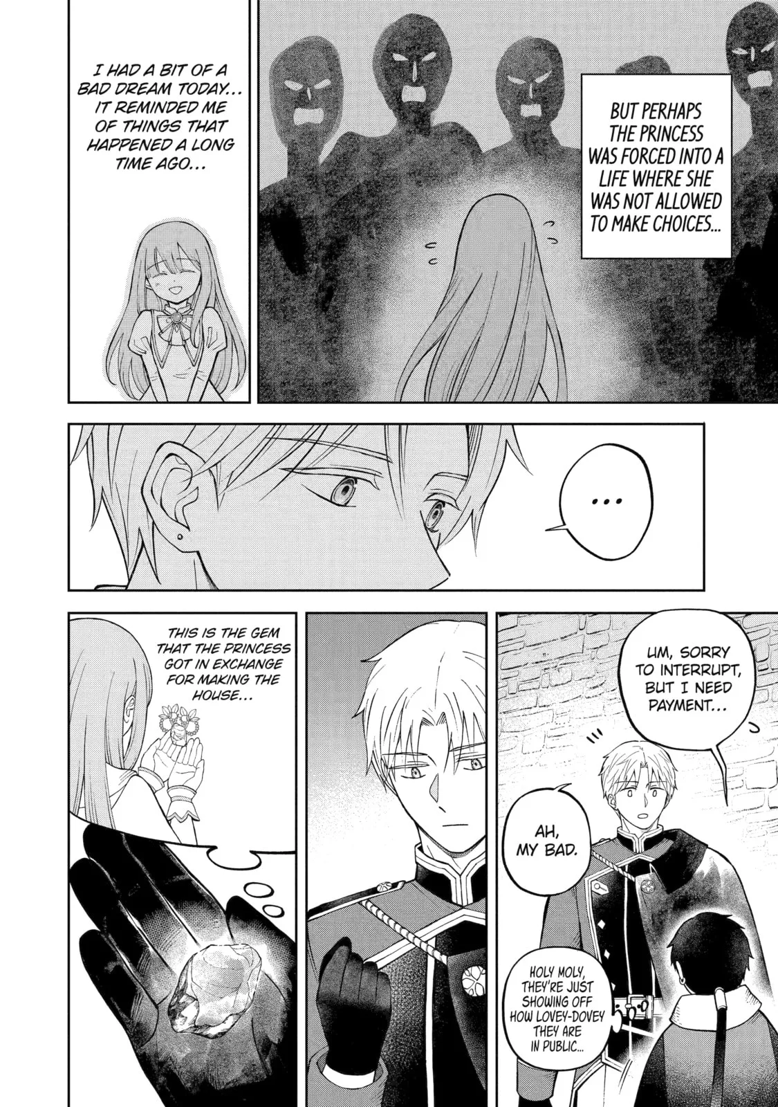 Hinekure Kishi to Fuwafuwa Hime-sama: Kojou-gurashi to Chiisana Ouchi Chapter 3 page 28