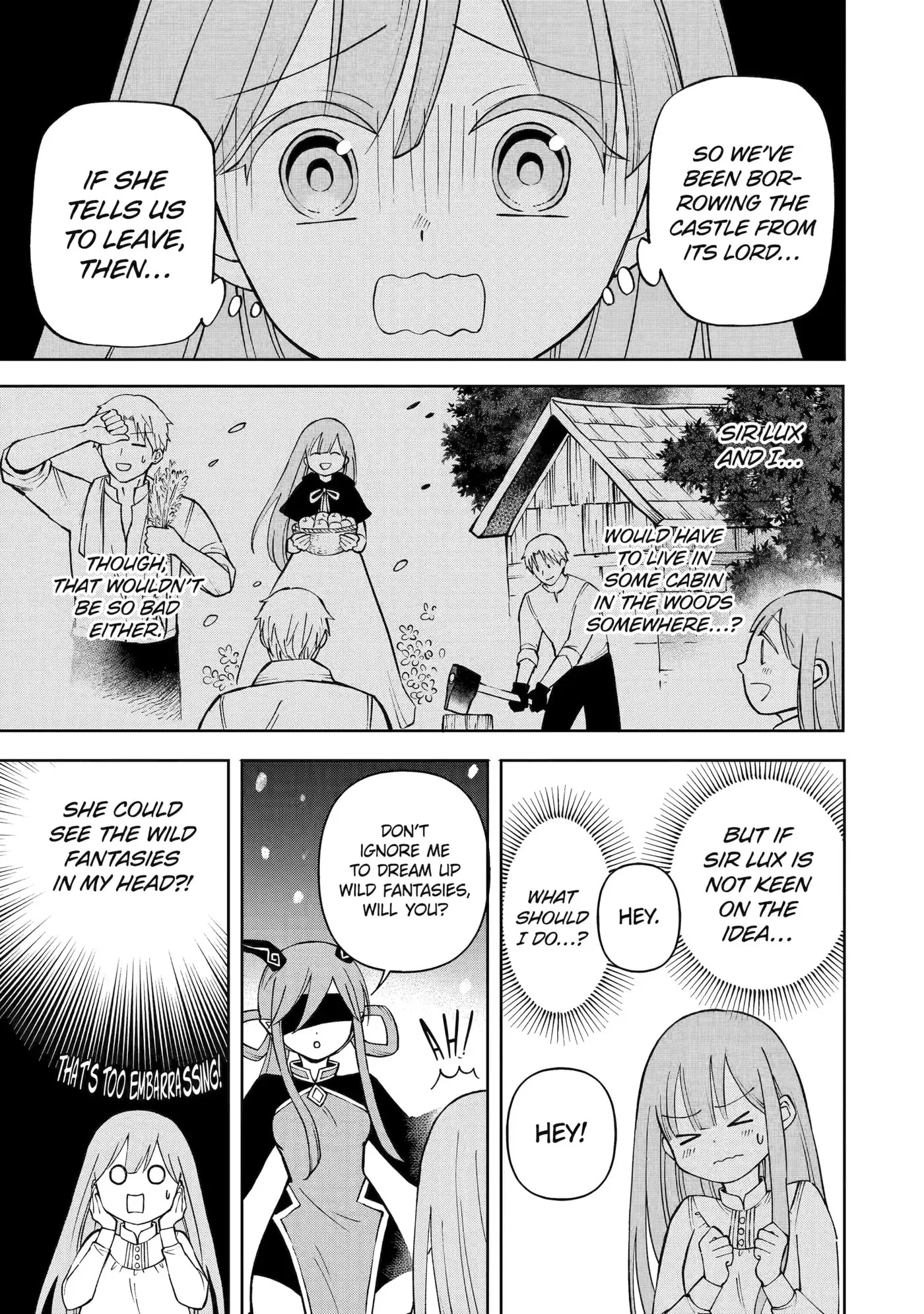Hinekure Kishi to Fuwafuwa Hime-sama: Kojou-gurashi to Chiisana Ouchi Chapter 4.1 page 13