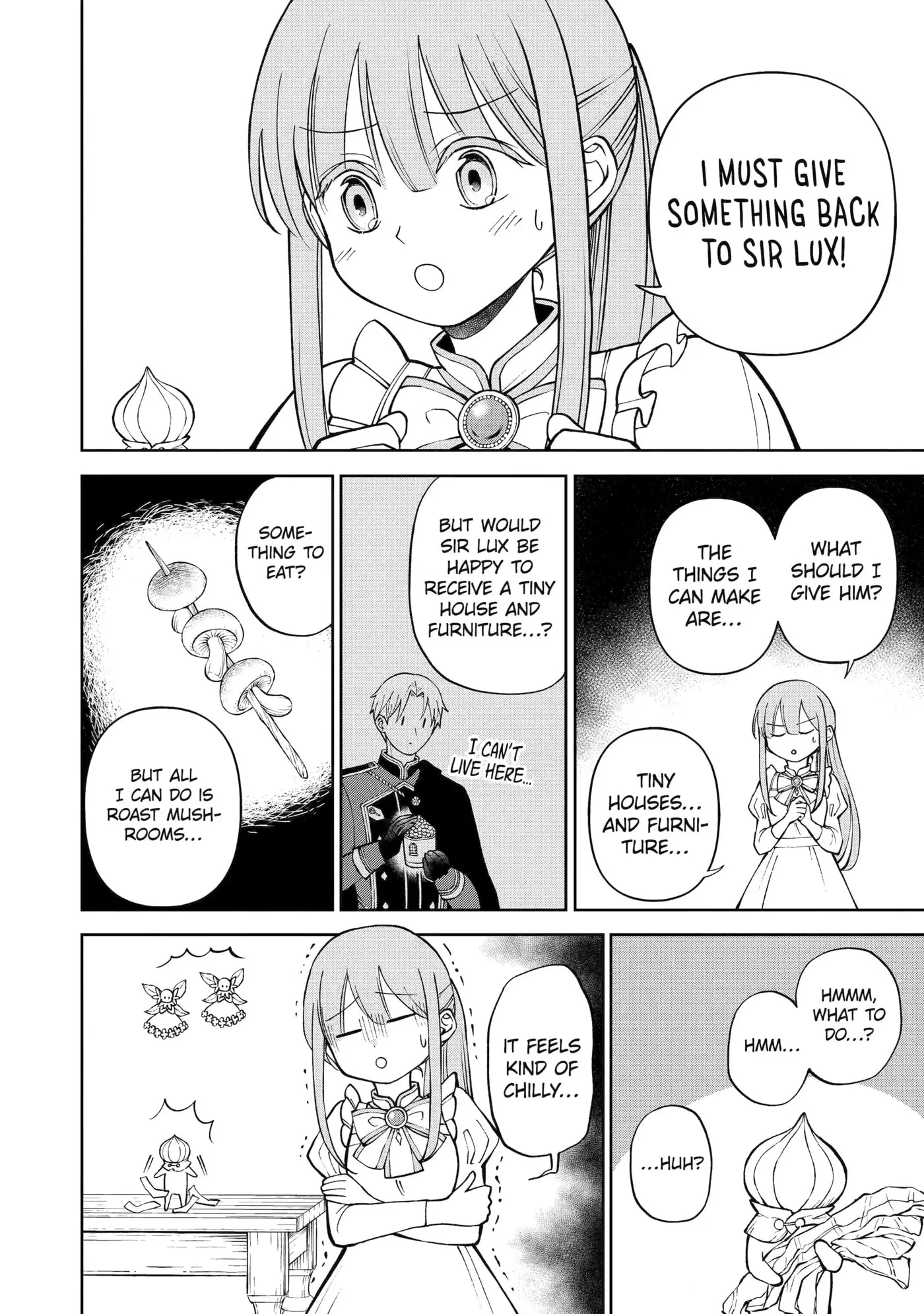 Hinekure Kishi to Fuwafuwa Hime-sama: Kojou-gurashi to Chiisana Ouchi Chapter 4.1 page 6