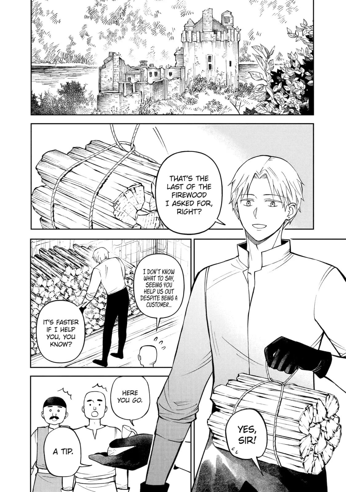 Hinekure Kishi to Fuwafuwa Hime-sama: Kojou-gurashi to Chiisana Ouchi Chapter 4 page 2
