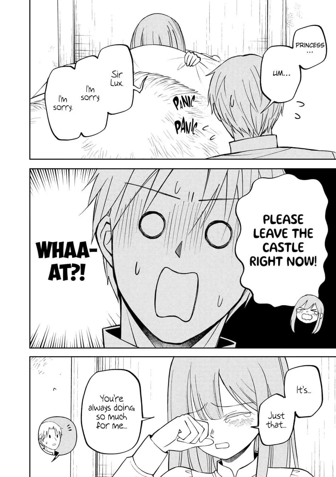 Hinekure Kishi to Fuwafuwa Hime-sama: Kojou-gurashi to Chiisana Ouchi Chapter 4 page 30