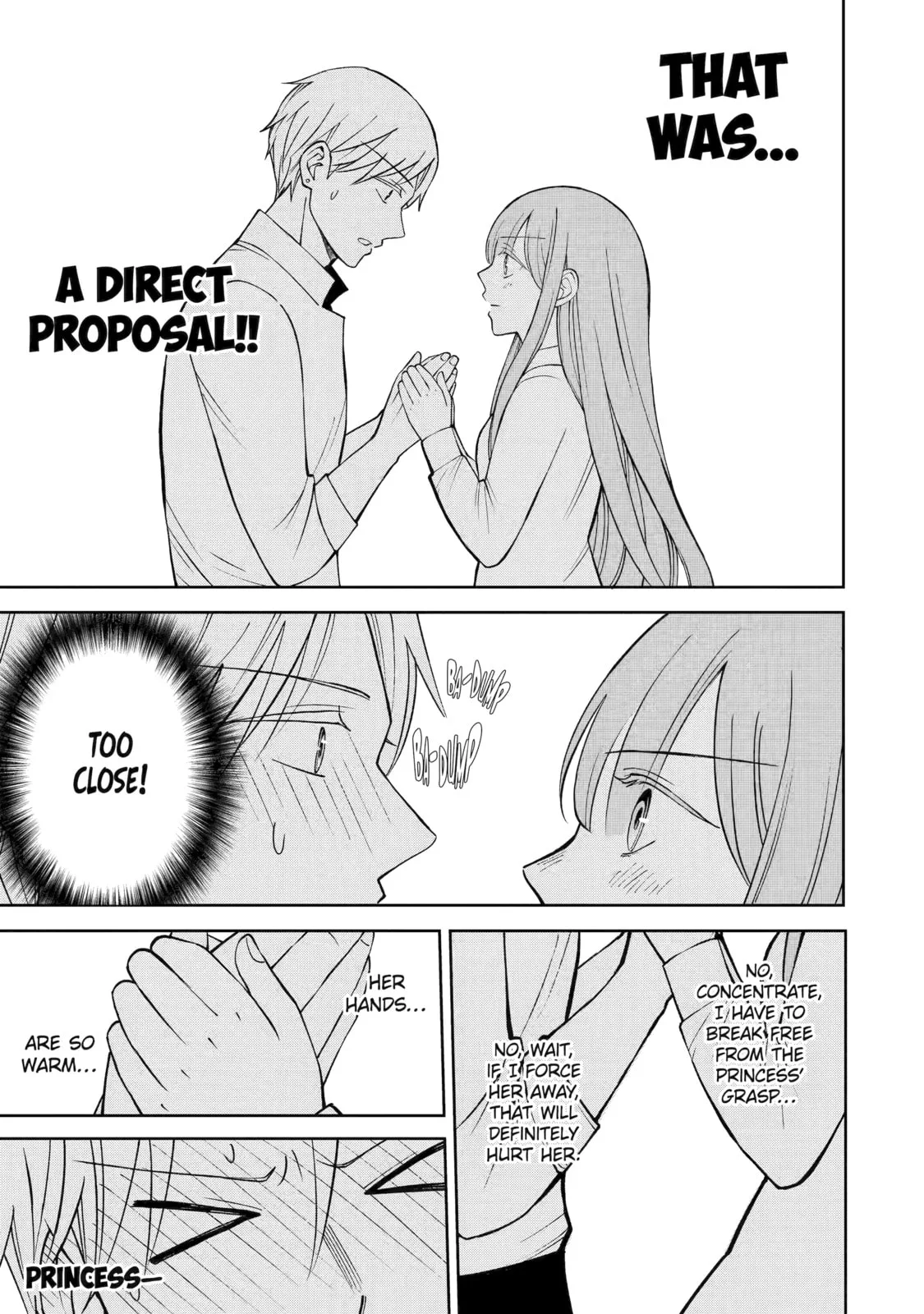 Hinekure Kishi to Fuwafuwa Hime-sama: Kojou-gurashi to Chiisana Ouchi Chapter 4 page 35