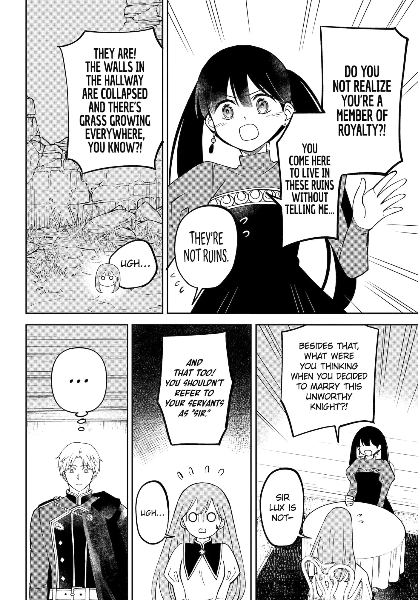 Hinekure Kishi to Fuwafuwa Hime-sama: Kojou-gurashi to Chiisana Ouchi Chapter 5 page 14