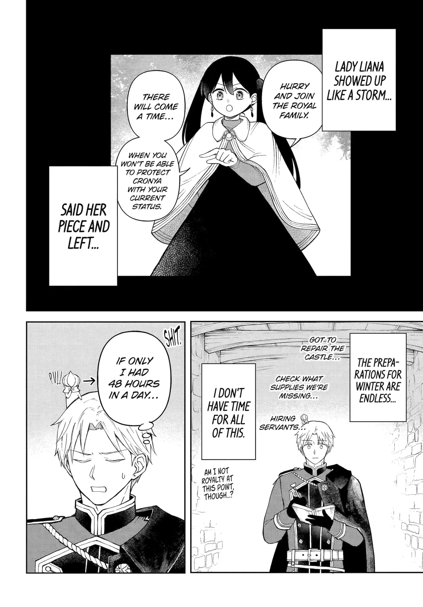 Hinekure Kishi to Fuwafuwa Hime-sama: Kojou-gurashi to Chiisana Ouchi Chapter 7.1 page 2