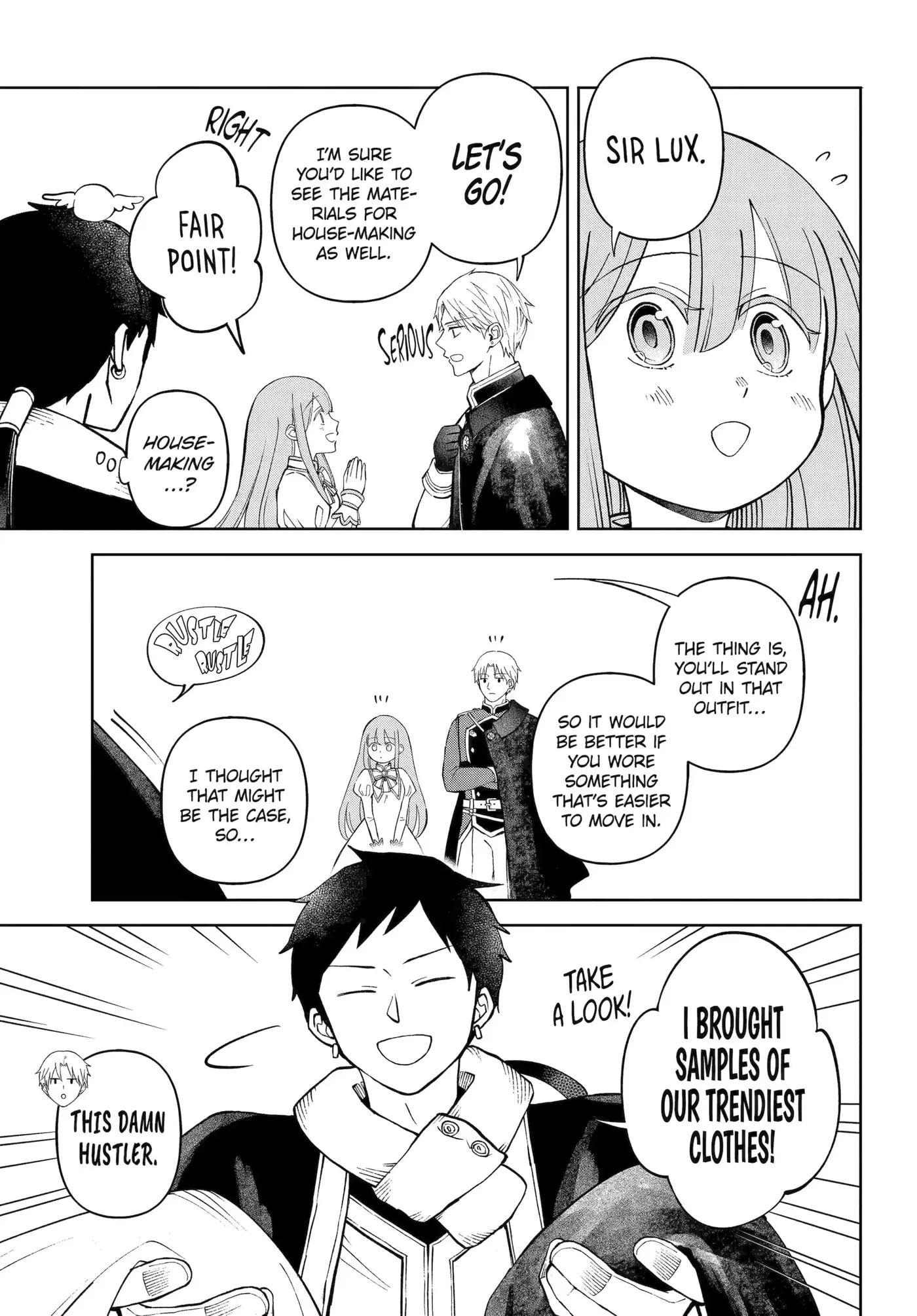 Hinekure Kishi to Fuwafuwa Hime-sama: Kojou-gurashi to Chiisana Ouchi Chapter 7.1 page 7