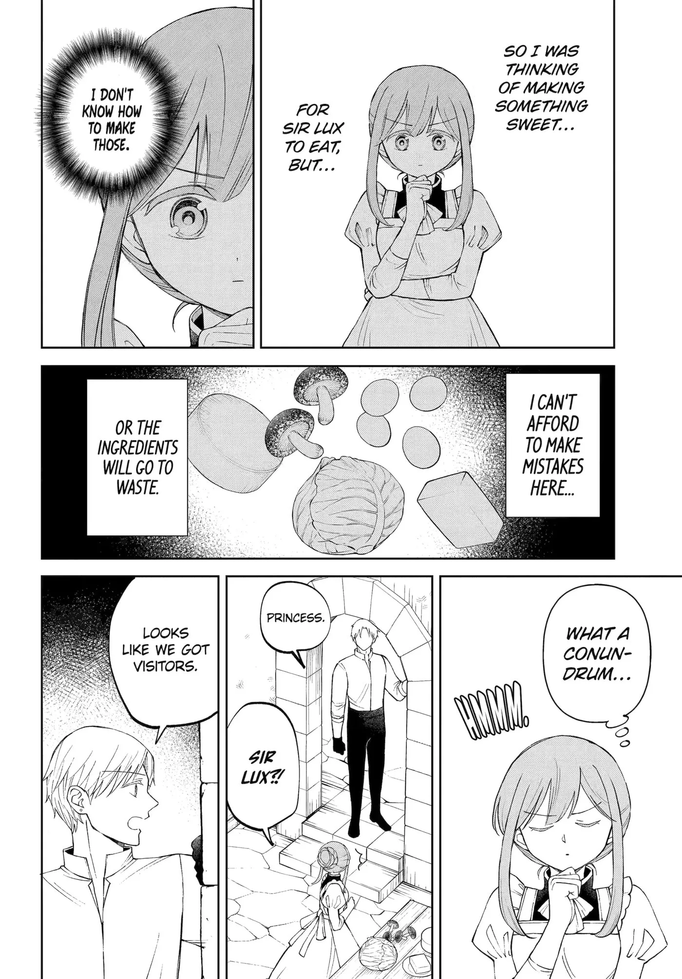 Hinekure Kishi to Fuwafuwa Hime-sama: Kojou-gurashi to Chiisana Ouchi Chapter 8.1 page 7