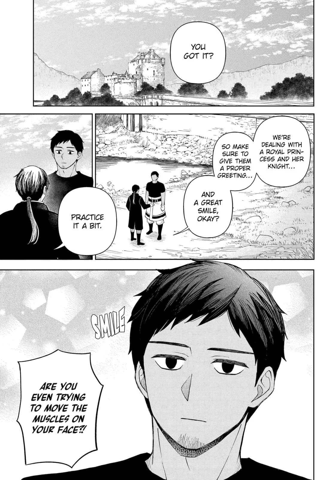 Hinekure Kishi to Fuwafuwa Hime-sama: Kojou-gurashi to Chiisana Ouchi Chapter 8 page 1