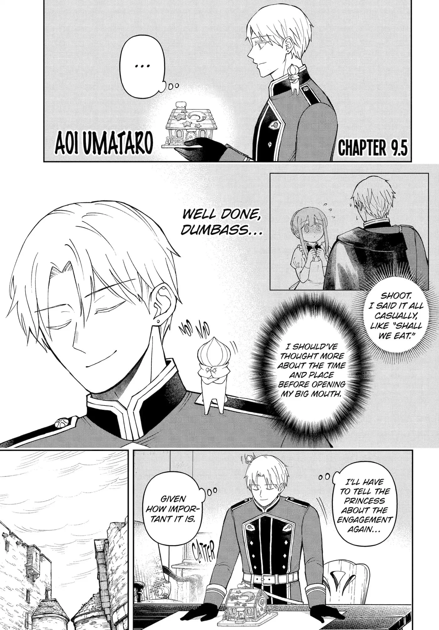 Hinekure Kishi to Fuwafuwa Hime-sama: Kojou-gurashi to Chiisana Ouchi Chapter 9.5 page 1