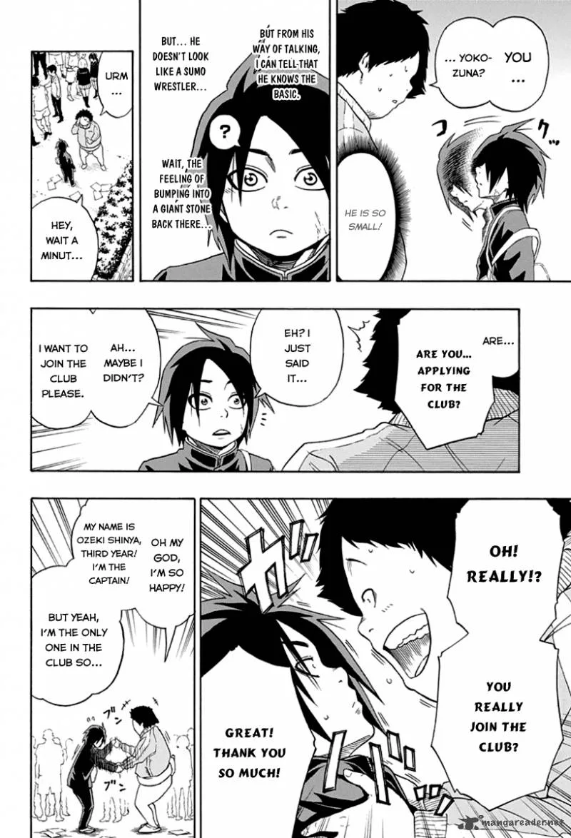 Hinomaru Zumou Chapter 1 page 13