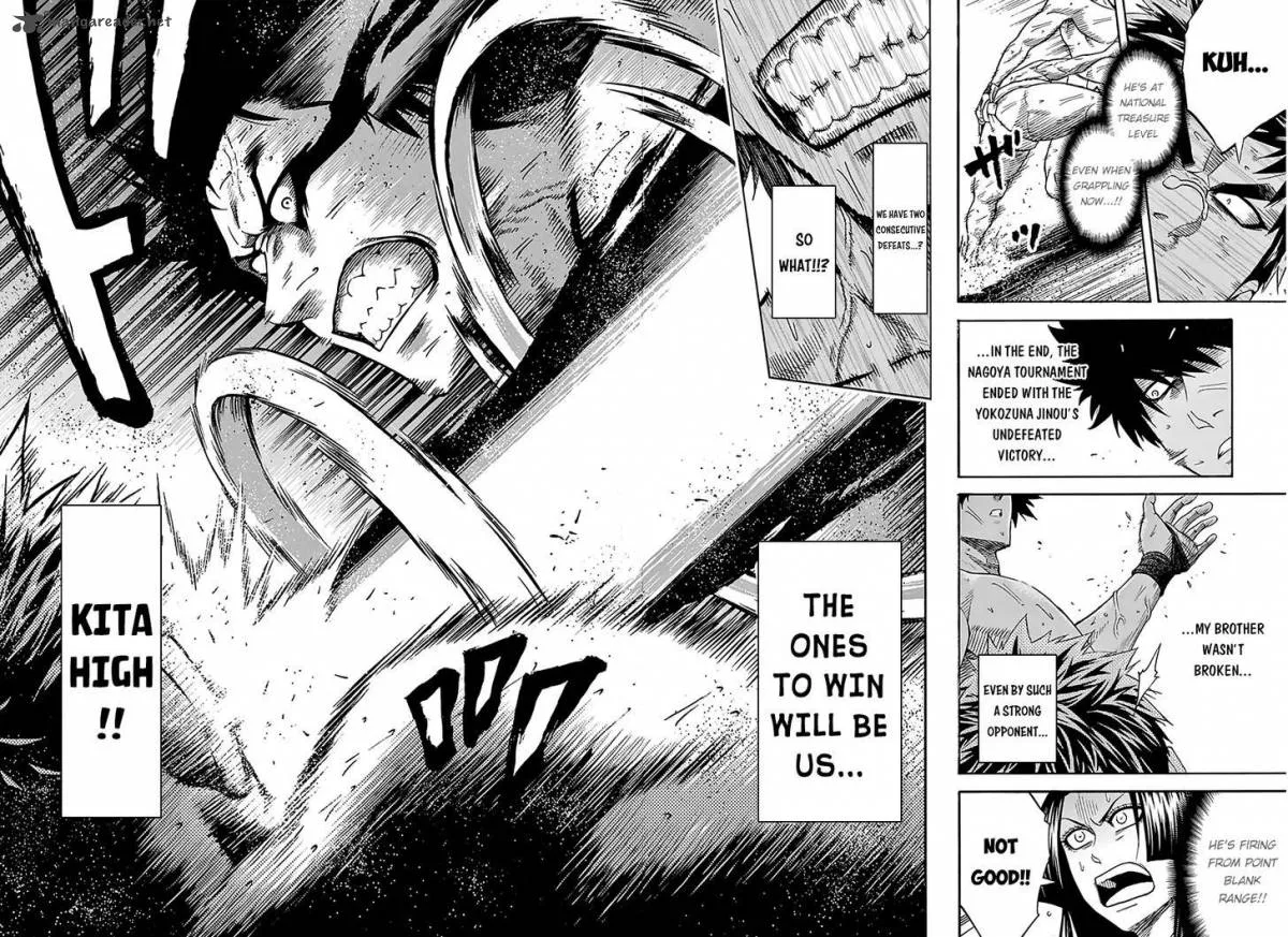 Hinomaru Zumou Chapter 103 page 18