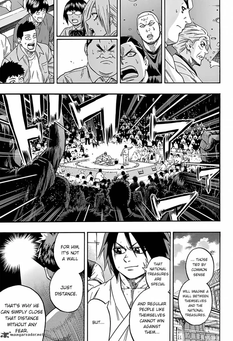 Hinomaru Zumou Chapter 104 page 18