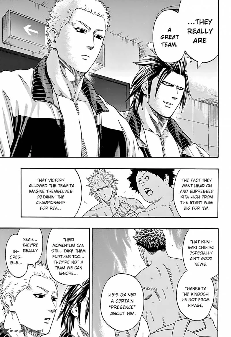 Hinomaru Zumou Chapter 105 page 13