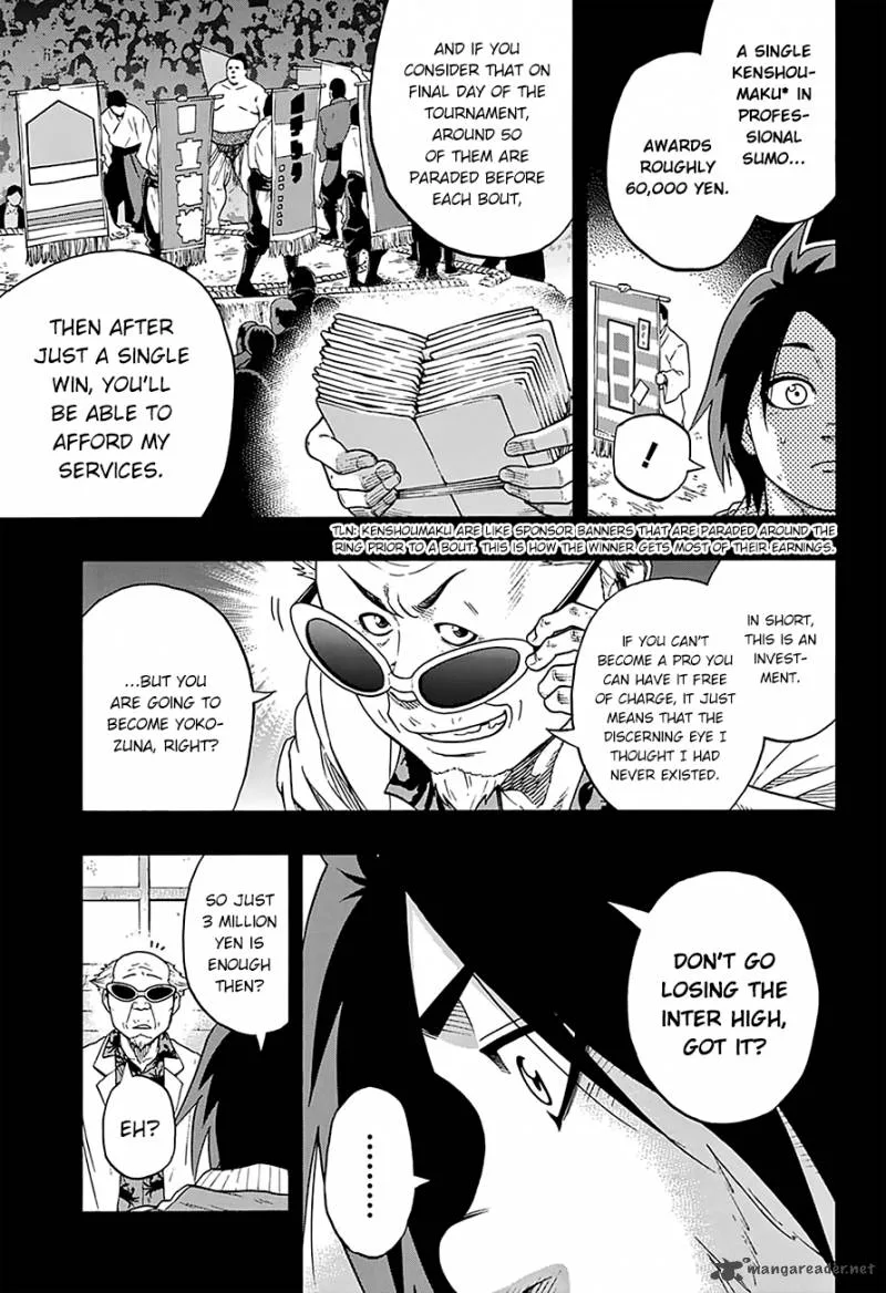 Hinomaru Zumou Chapter 105 page 19