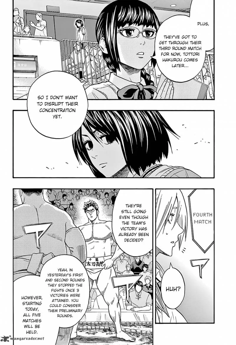 Hinomaru Zumou Chapter 107 page 4