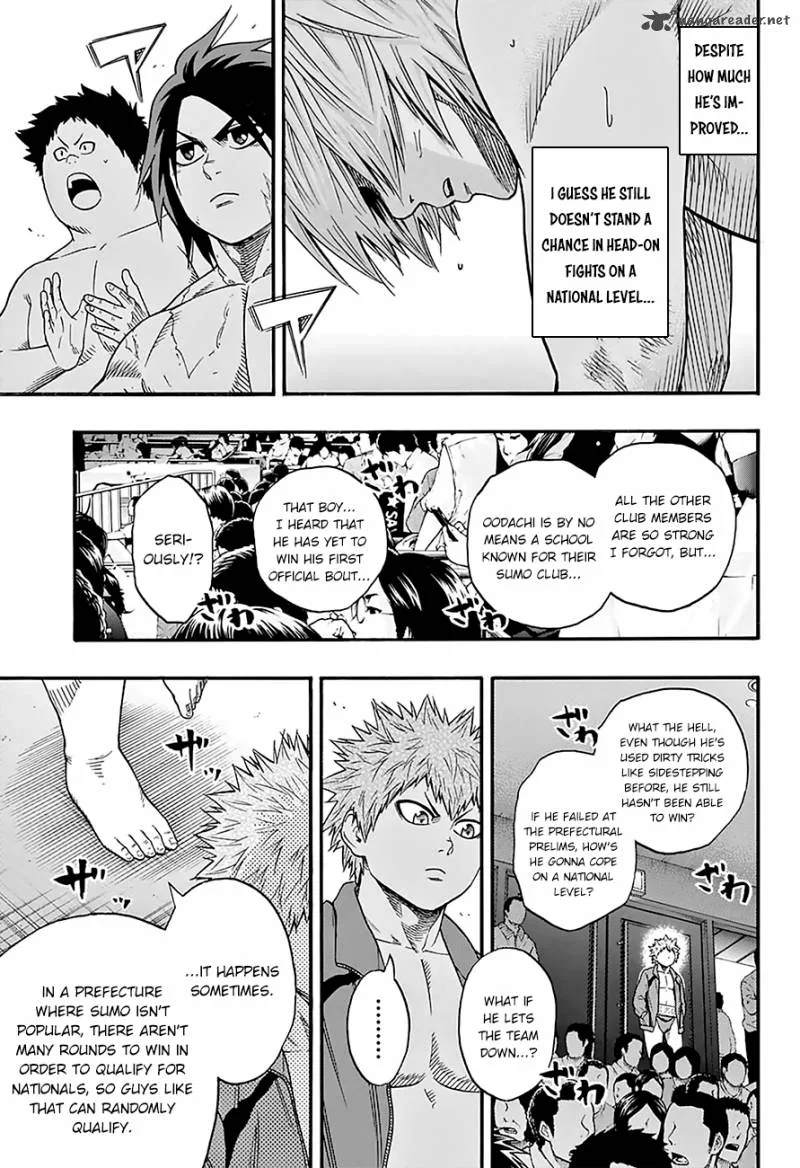 Hinomaru Zumou Chapter 107 page 9