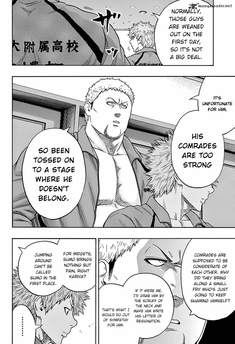 Hinomaru Zumou Chapter 107 page 10