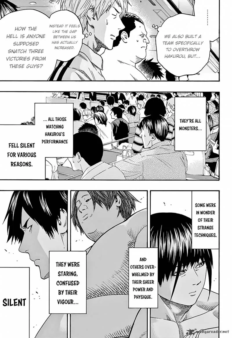 Hinomaru Zumou Chapter 108 page 15