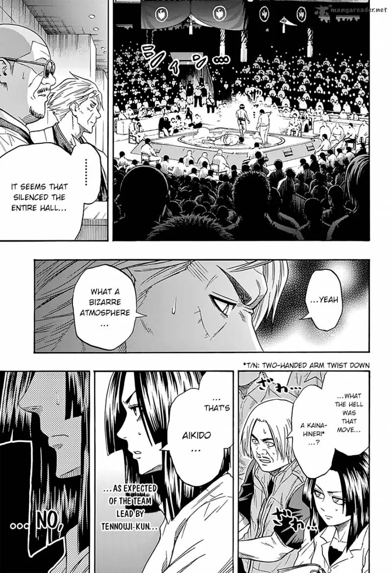 Hinomaru Zumou Chapter 108 page 9