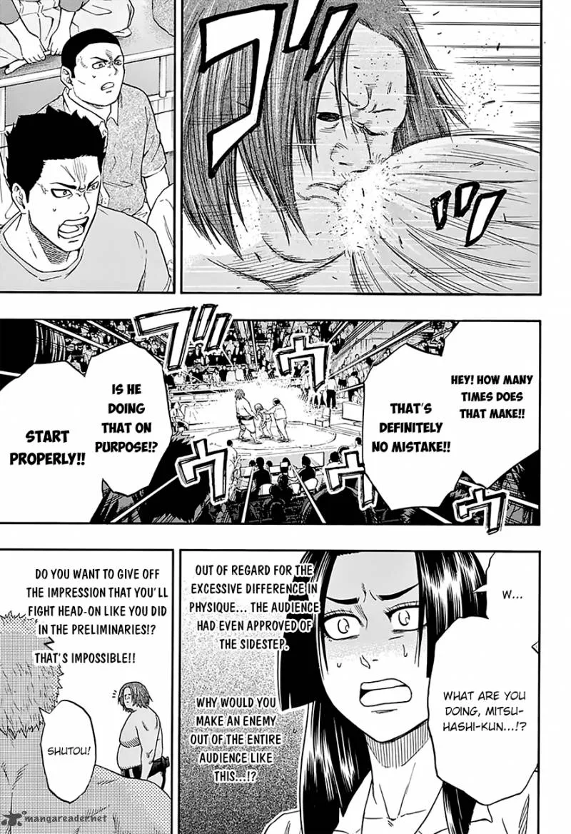 Hinomaru Zumou Chapter 118 page 13