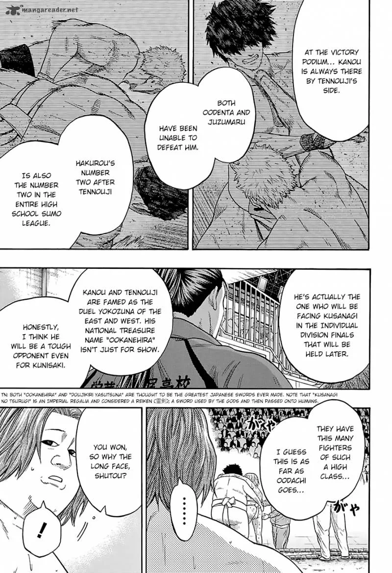 Hinomaru Zumou Chapter 120 page 12