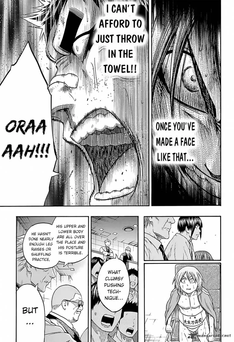 Hinomaru Zumou Chapter 122 page 17