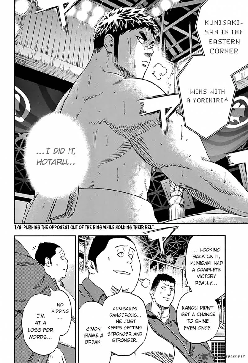 Hinomaru Zumou Chapter 123 page 3