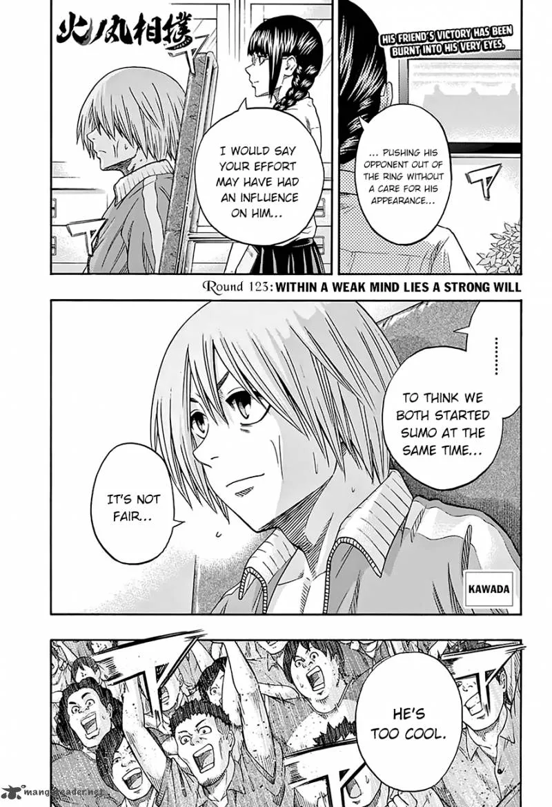 Hinomaru Zumou Chapter 123 page 2