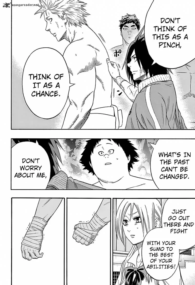 Hinomaru Zumou Chapter 123 page 15