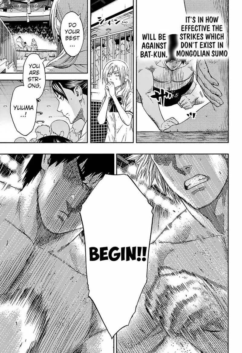 Hinomaru Zumou Chapter 124 page 14