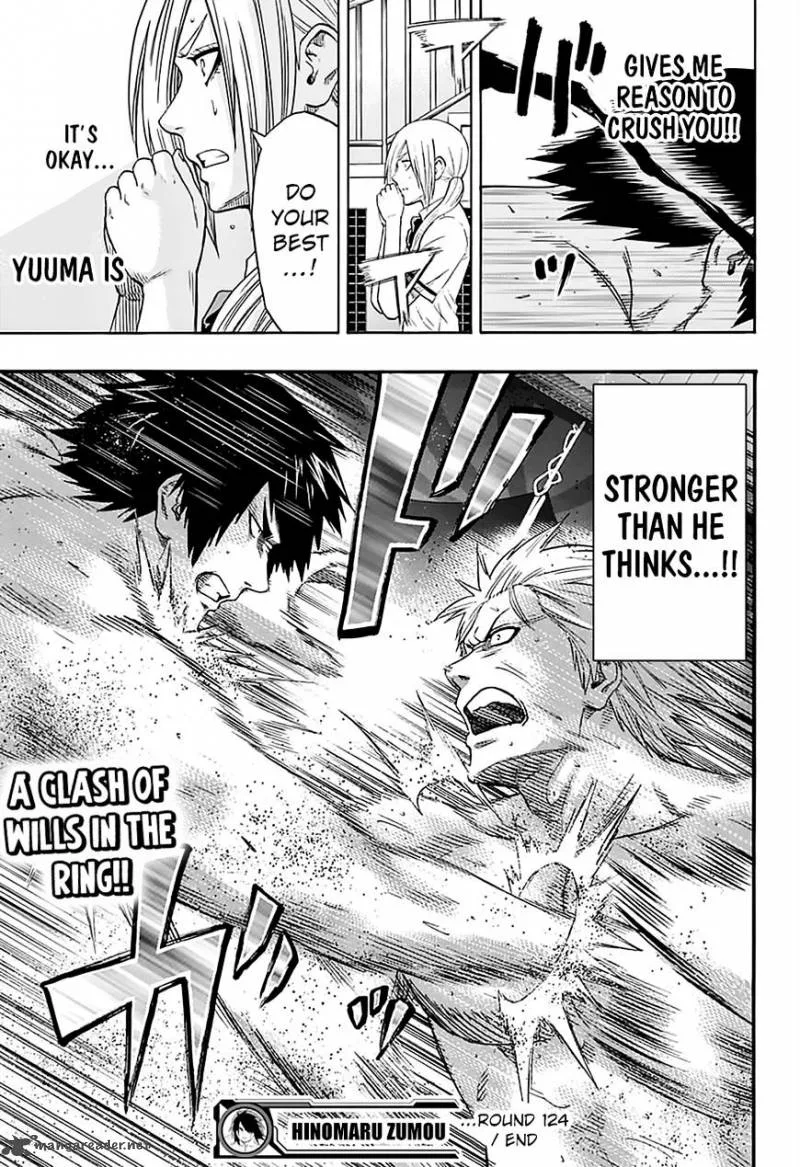 Hinomaru Zumou Chapter 124 page 19