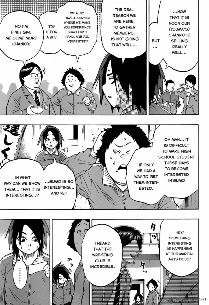 Hinomaru Zumou Chapter 13 page 14