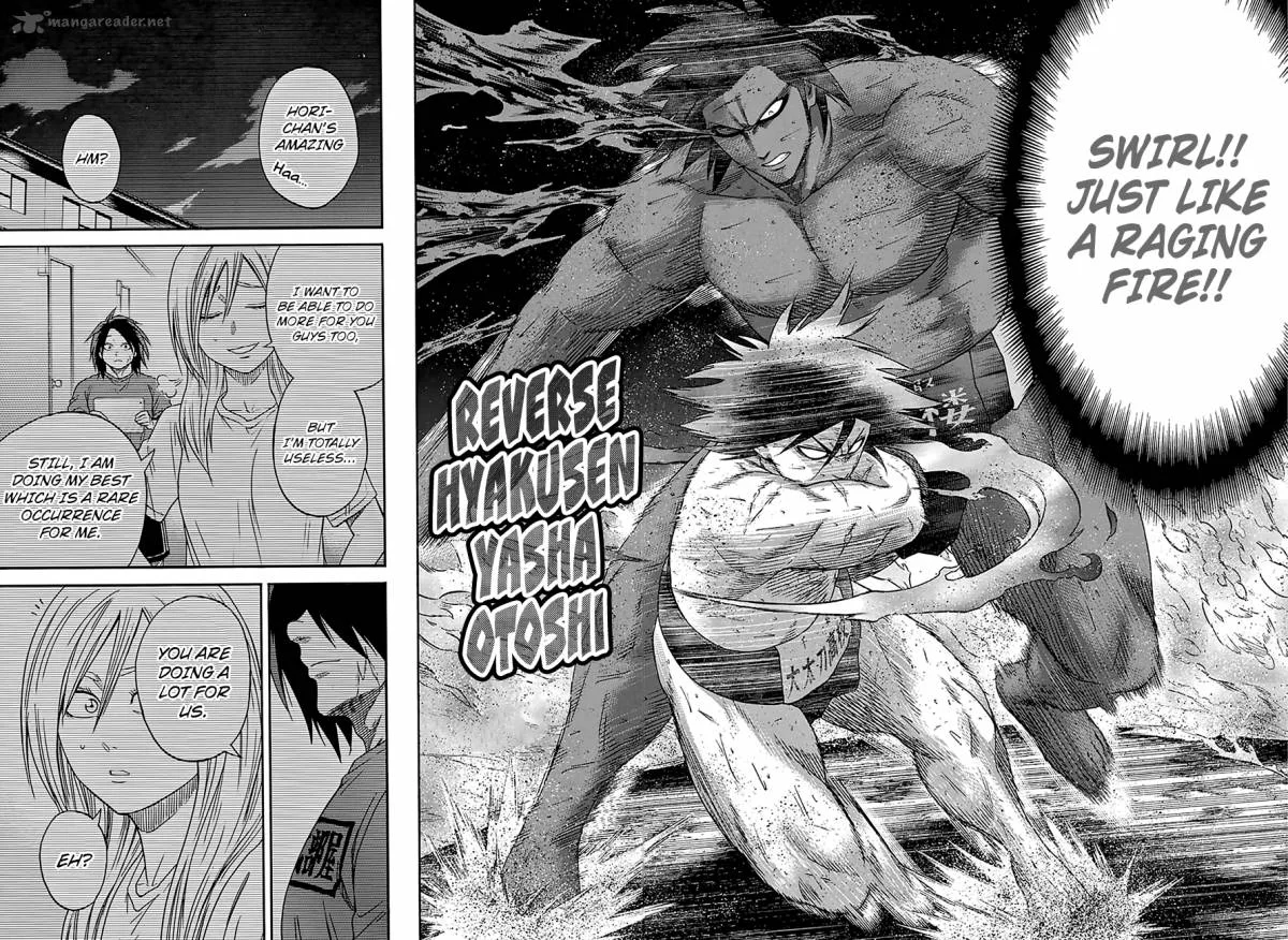 Hinomaru Zumou Chapter 130 page 13