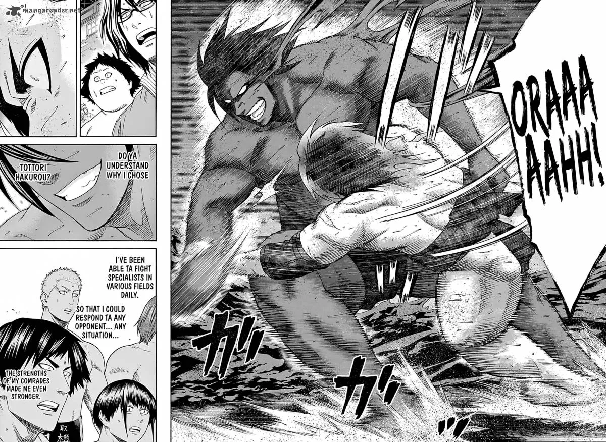 Hinomaru Zumou Chapter 130 page 8