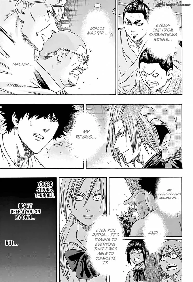 Hinomaru Zumou Chapter 130 page 15