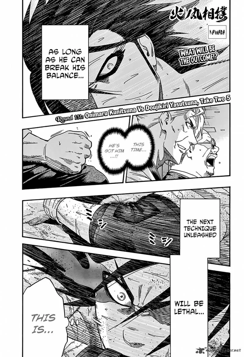 Hinomaru Zumou Chapter 131 page 2