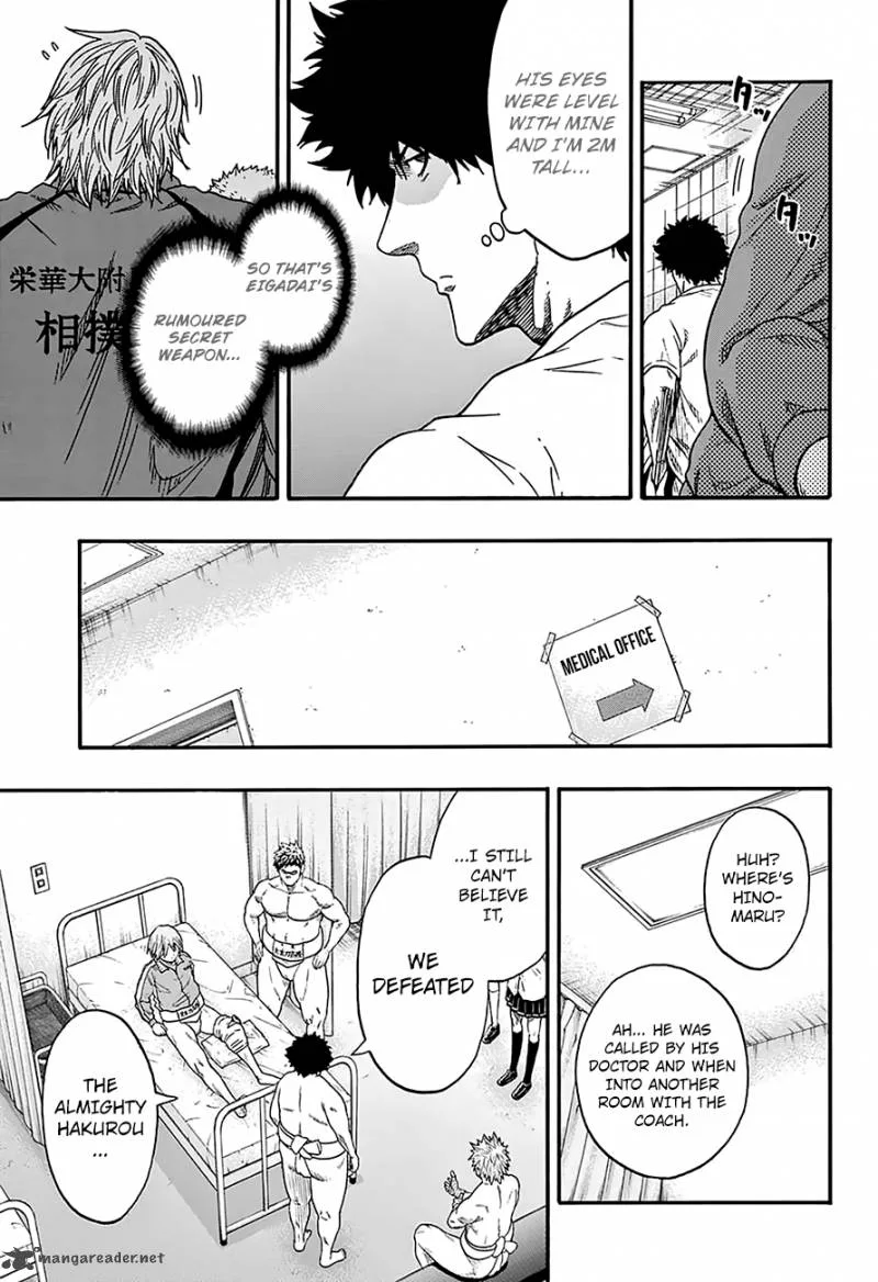 Hinomaru Zumou Chapter 132 page 12