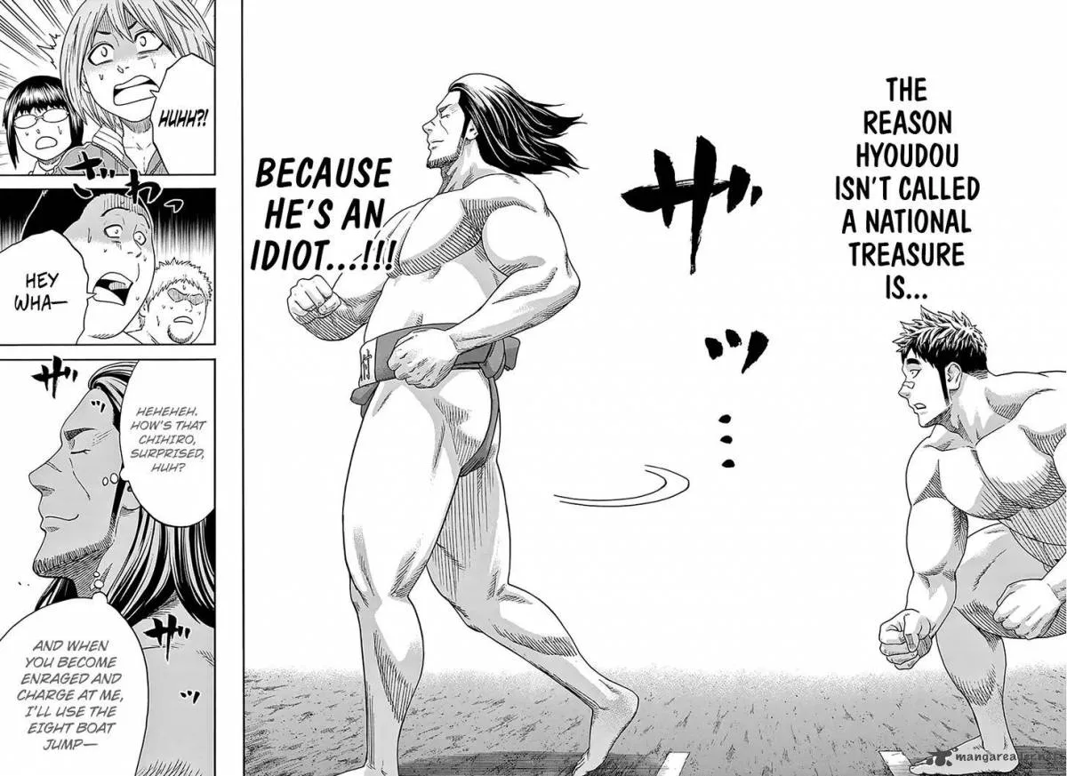 Hinomaru Zumou Chapter 134 page 14