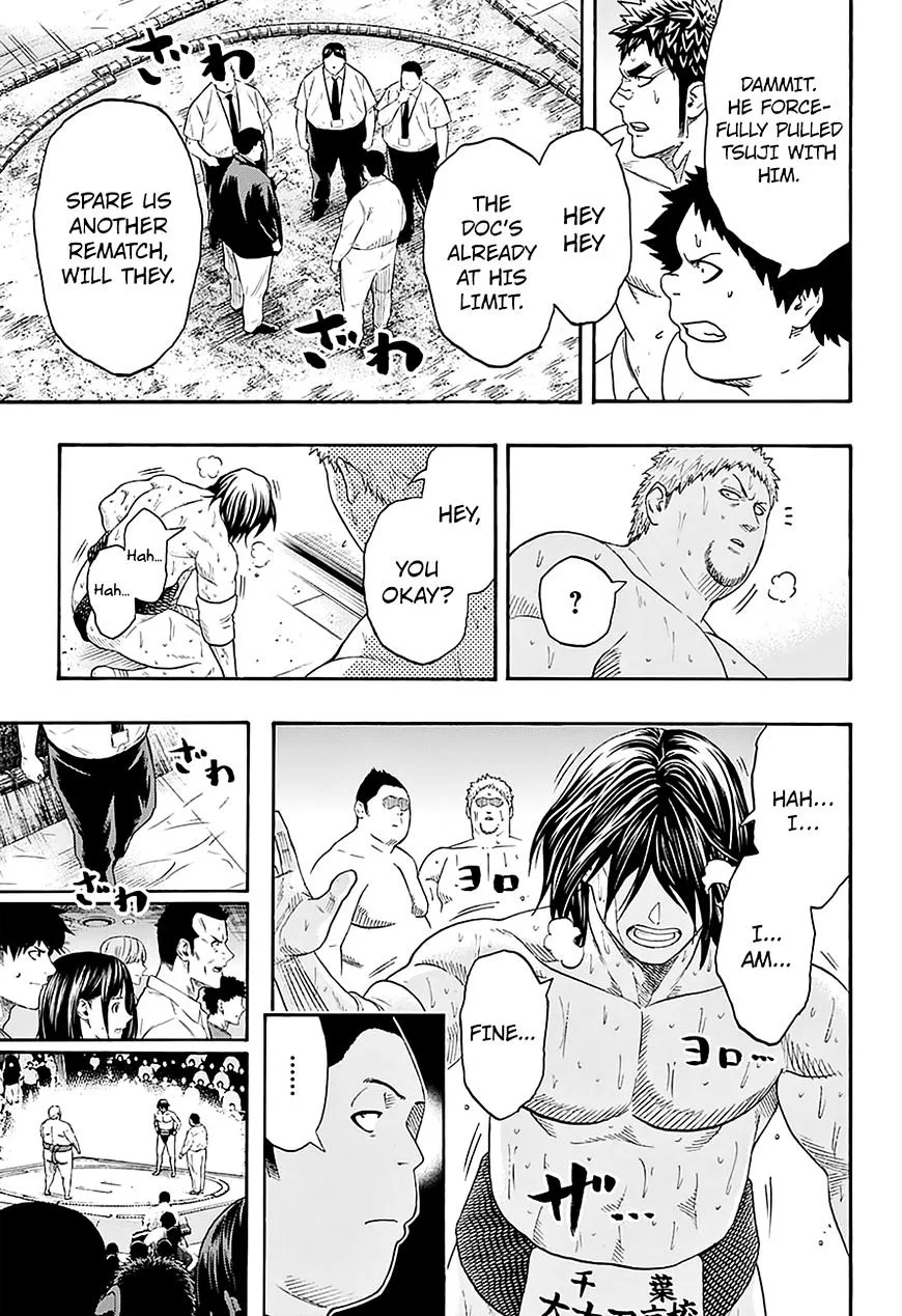 Hinomaru Zumou Chapter 138 page 15