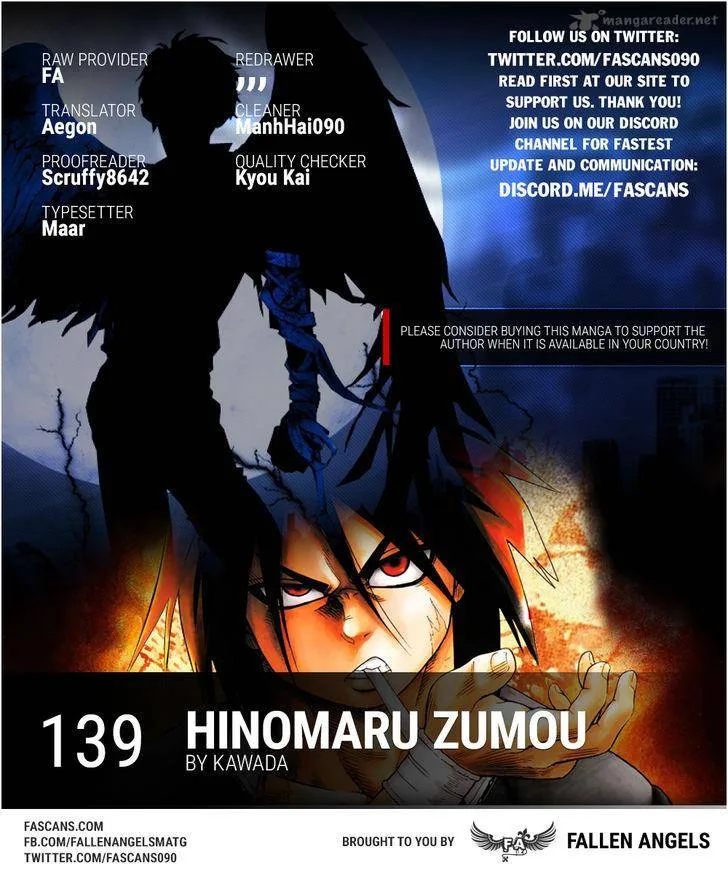 Hinomaru Zumou Chapter 139 page 1