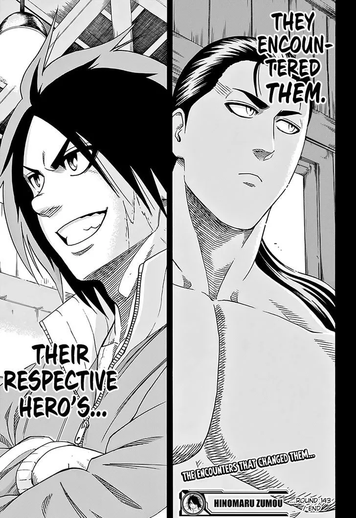 Hinomaru Zumou Chapter 143 page 19